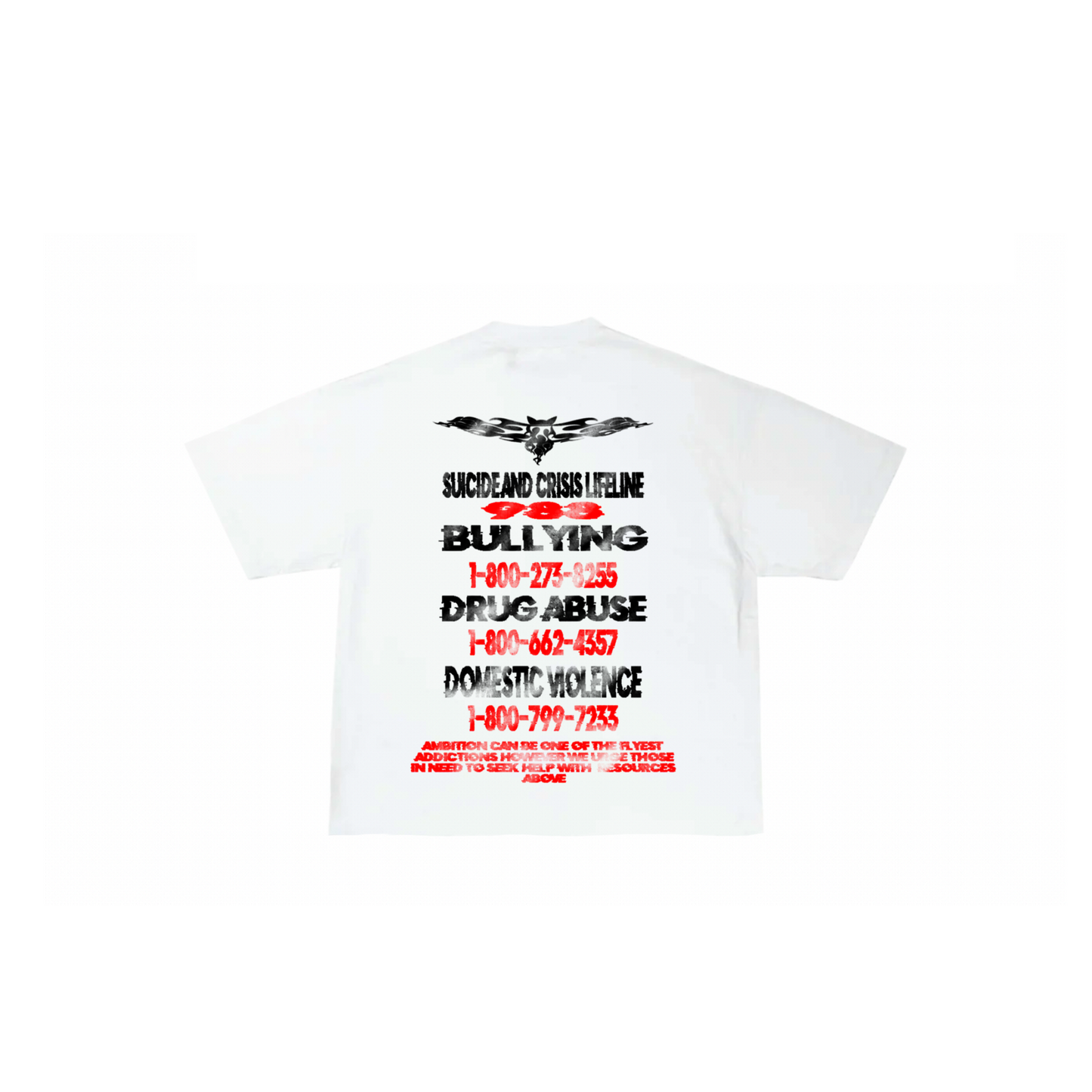 Bat Out of Hell Tee-White