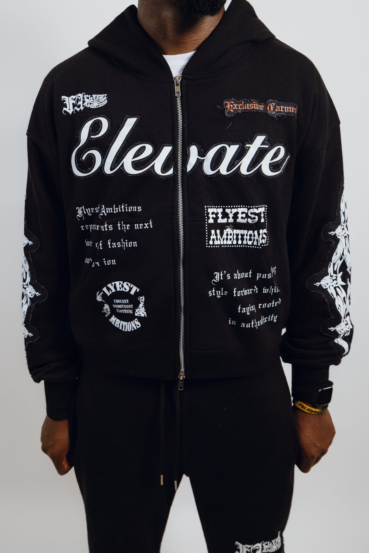 Elevate Sweatsuit Obsidian