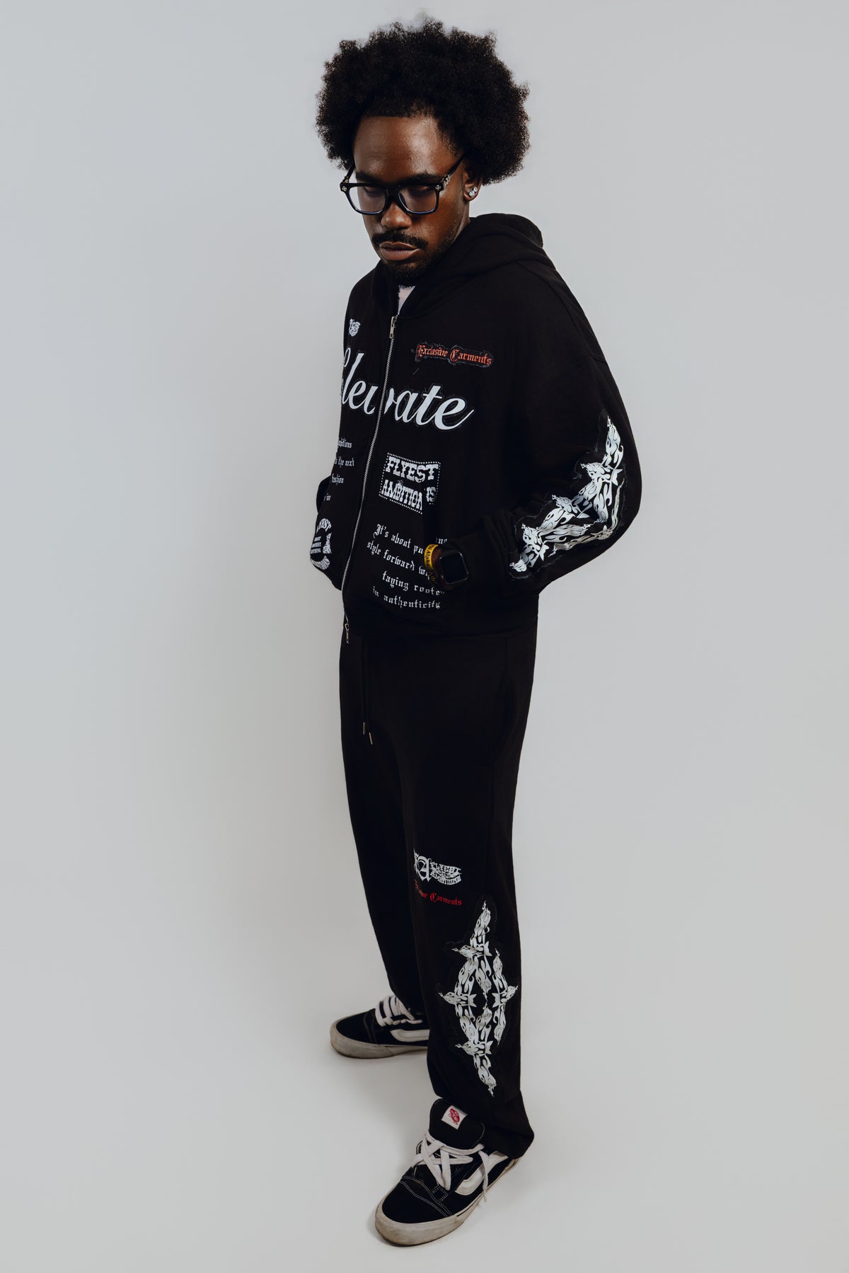 Elevate Sweatsuit Obsidian