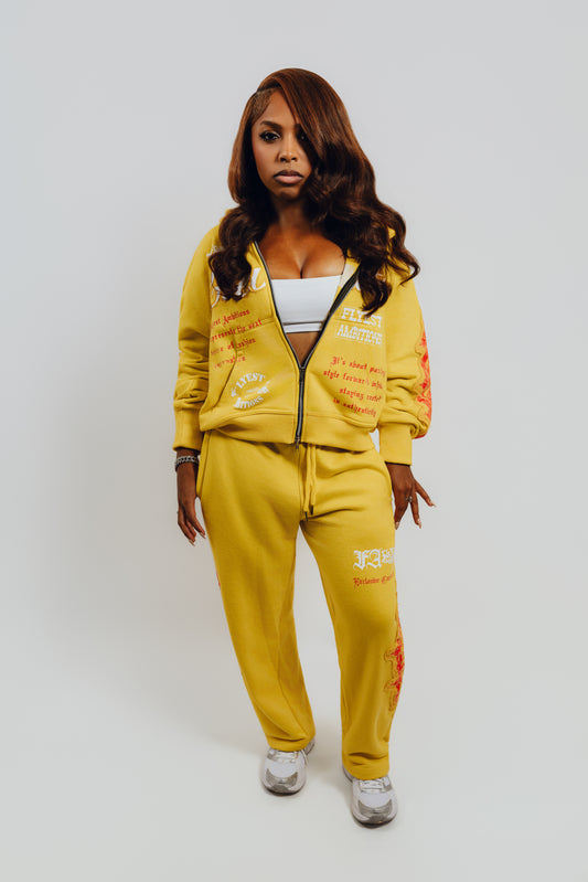 Elevate Sweatsuit Canary
