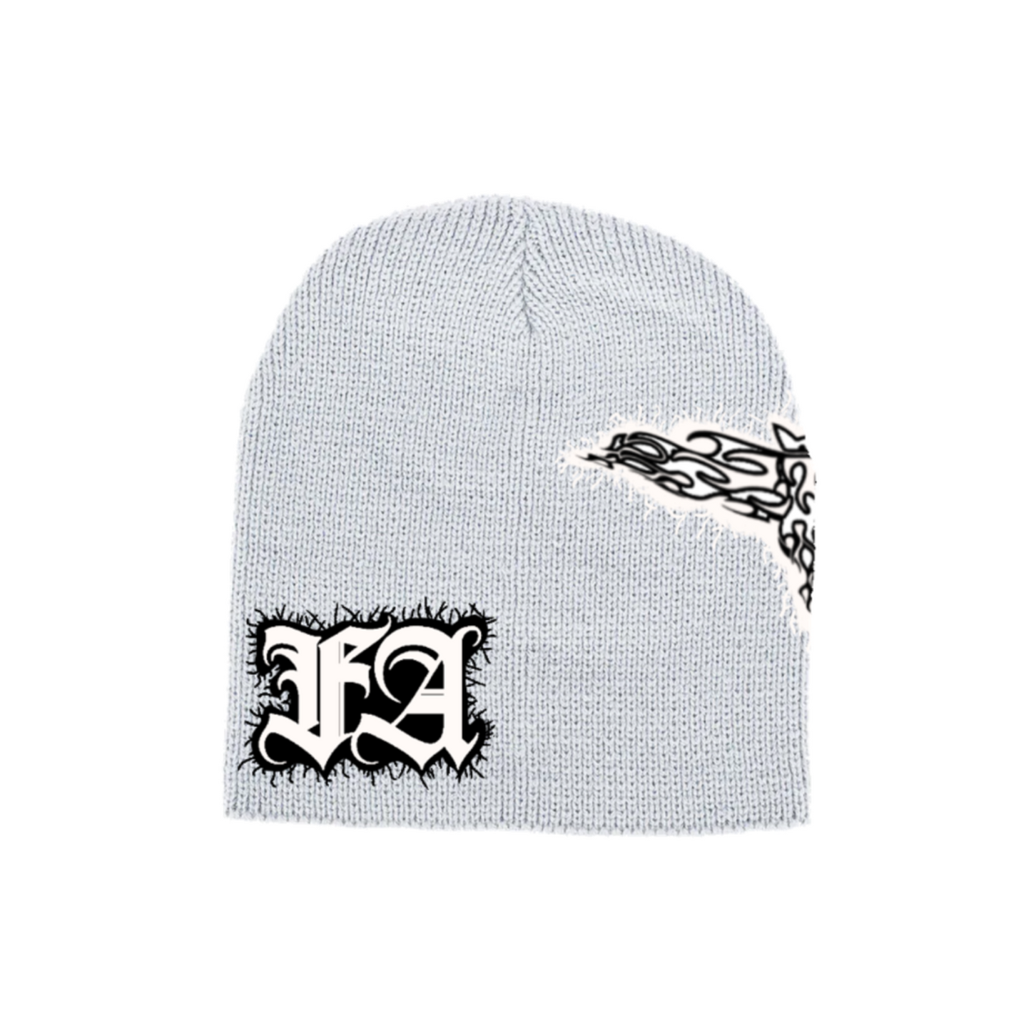 Platinum Patchwork Beanie