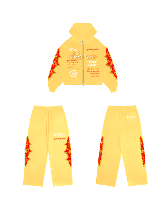 Elevate Sweatsuit Canary