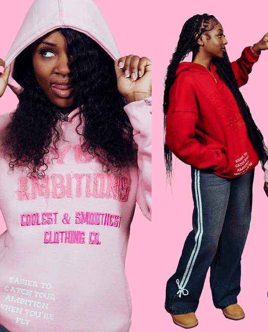 Ambitious Essentials Hoodie PINK