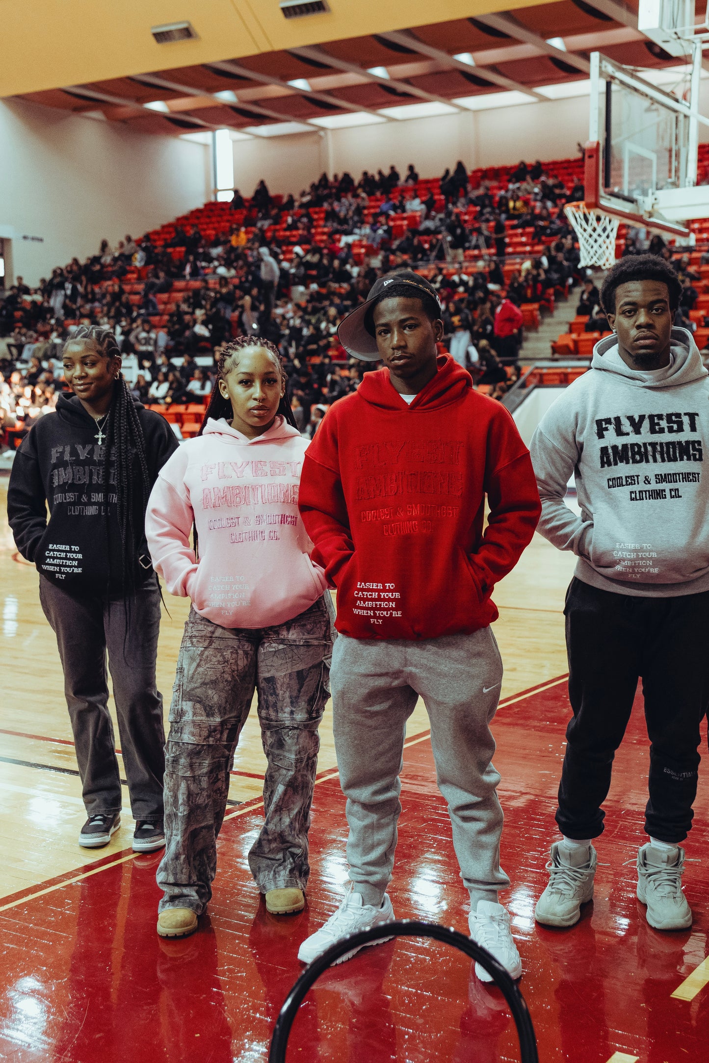 Ambitious Essentials Hoodie RED