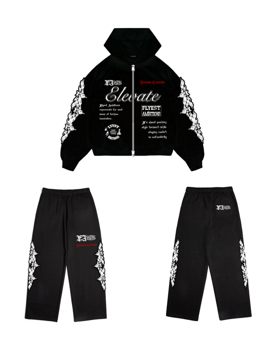 Elevate Sweatsuit Obsidian