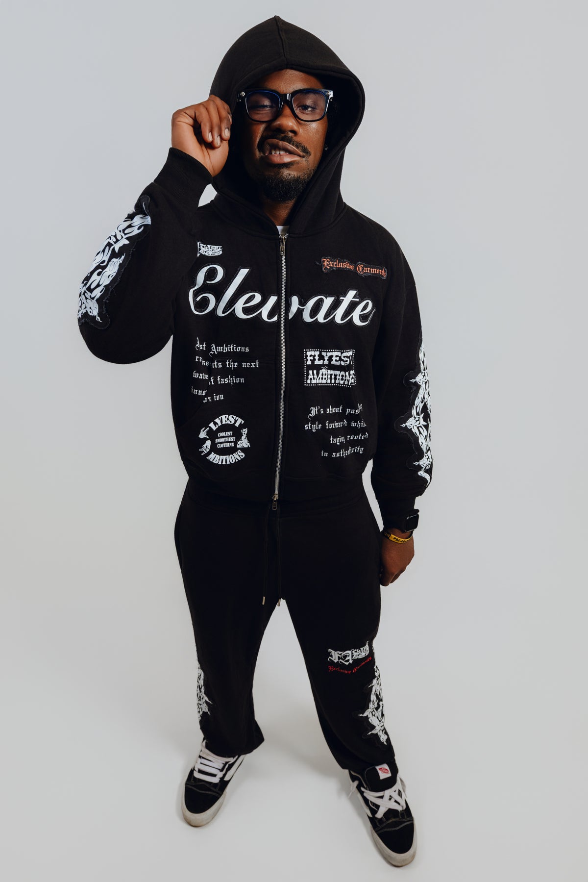 Elevate Sweatsuit Obsidian