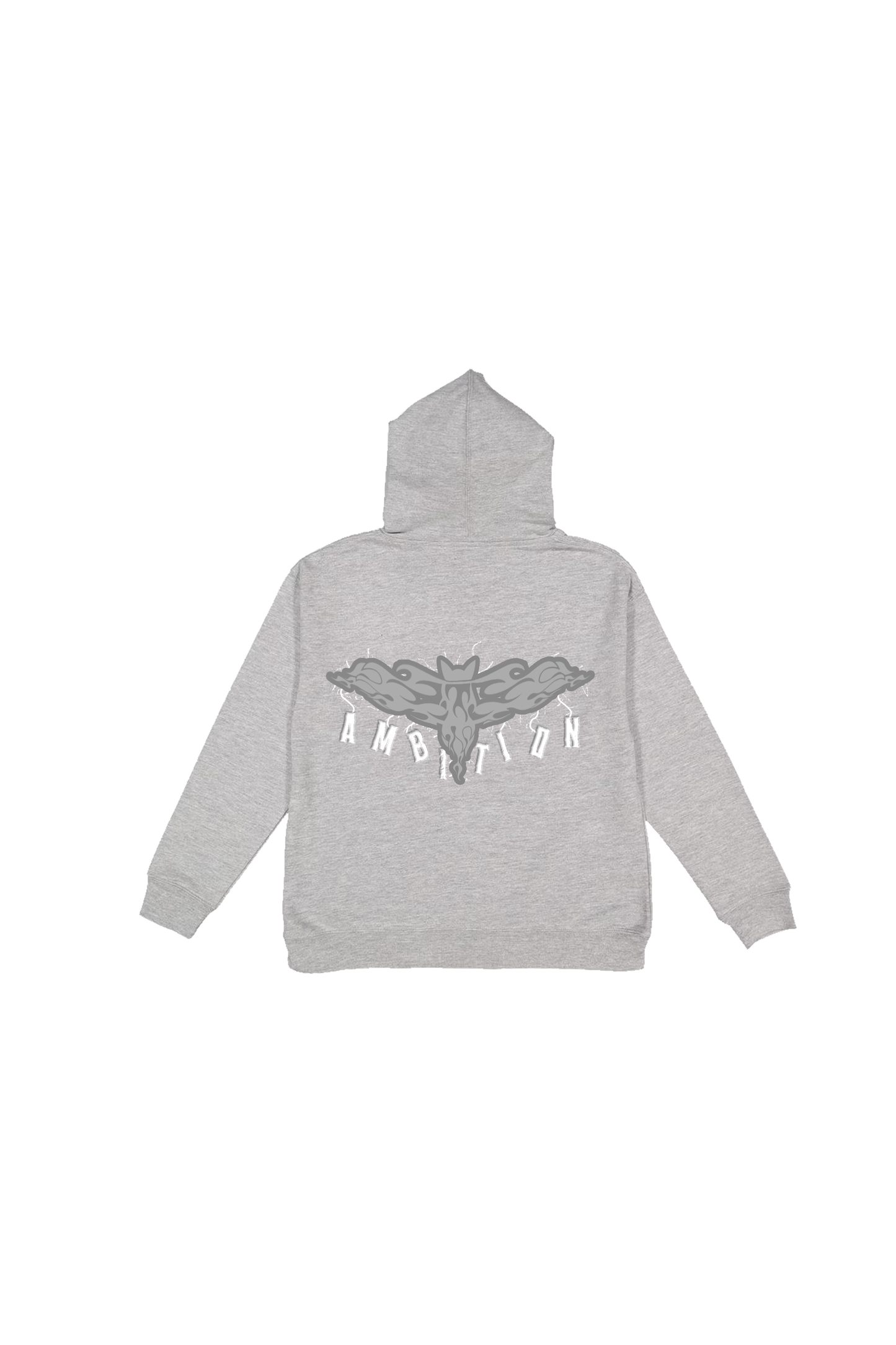 Ambitious Only Hoodie-Grey